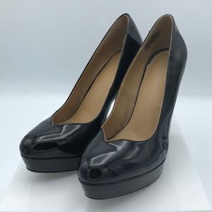 LC Lauren Conrad Black Patent Pump, 7 M